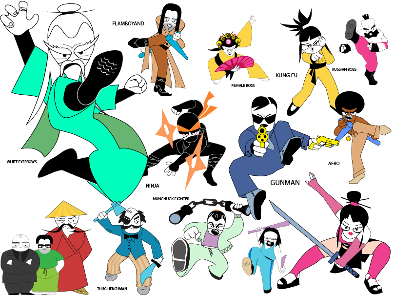 2D Characters